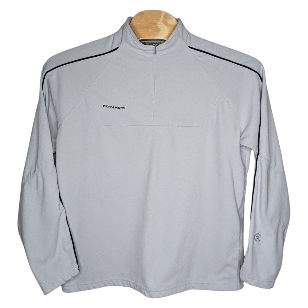 Columbia Convert Boardwear Fleece Mens XL 1/4 Zip‎ Pullover Jacket Vintage Y2K